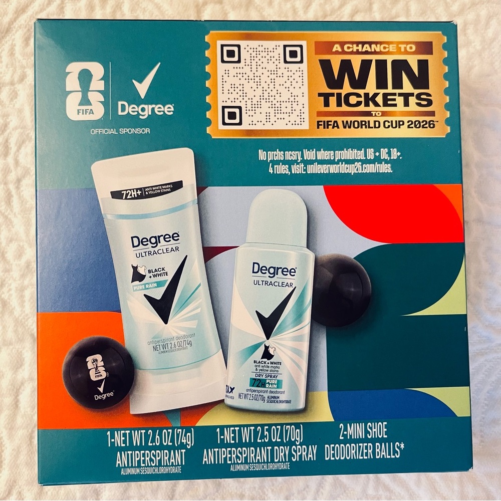 Degree UltraClear Antiperspirant Set